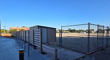 Former Bayside Centre property in downtown Sarnia (Blackburn Media photo by Josh Boyce)