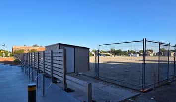 Former Bayside Centre property in downtown Sarnia (Blackburn Media photo by Josh Boyce)