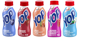 Recalled yogurt drinks (Images courtesy of the Canadian Food Inspection Agency)