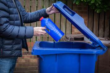 (Photo of a blue recycling container courtesy of Teamjackson / Royalty-free / iStock / Getty Images Plus)