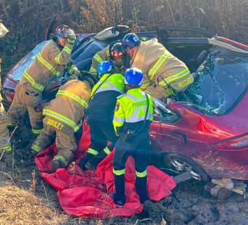 Photo courtesy of Sarnia Fire Rescue via Facebook.